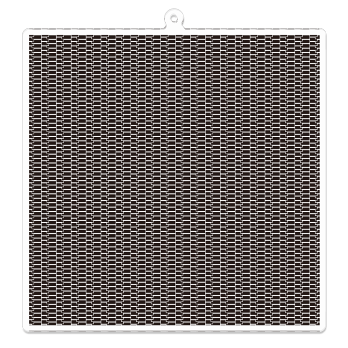 アクリルキーホルダー - 100 x 100 (mm)