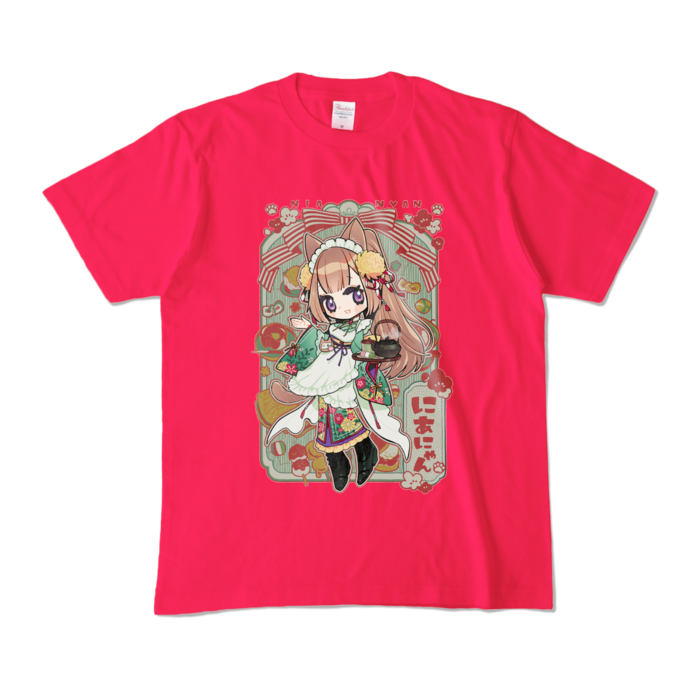 Color T-Shirt - M - Hot Pink
