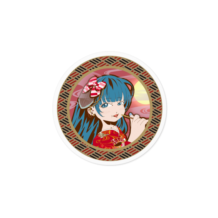 ステッカー - 100 x 100 (mm)