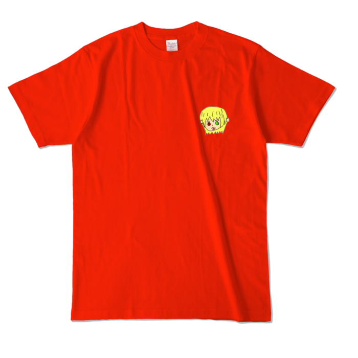 カラーTシャツ - L - レッド (濃色)