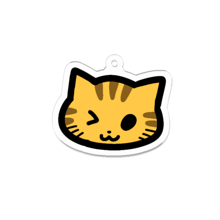 アクリルキーホルダー - 70 x 70 (mm)