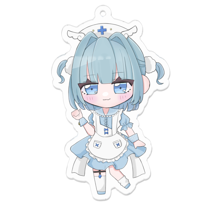 アクリルキーホルダー - 70 x 70 (mm)