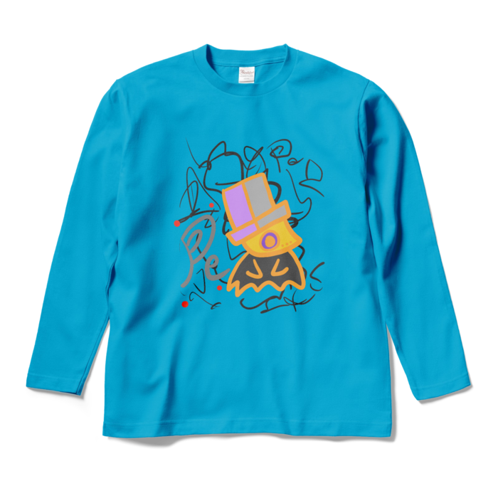ロングスリーブTシャツ - M - ターコイズ