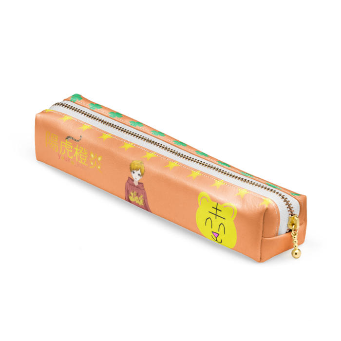 ペンケース - 20 x 4 x 4cm - ホワイト