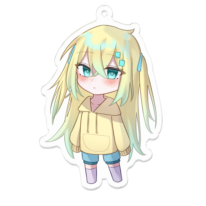 アクリルキーホルダー - 70 x 70 (mm)