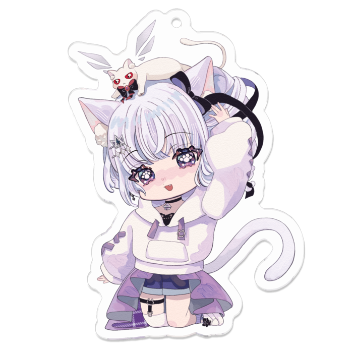 アクリルキーホルダー - 70 x 70 (mm)