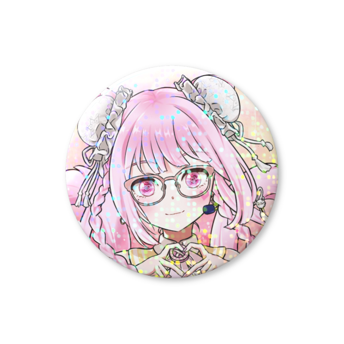 ホログラム缶バッジ - 32mm