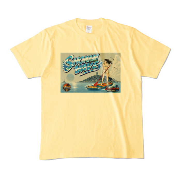 カラーTシャツ - M - ライトイエロー (淡色)