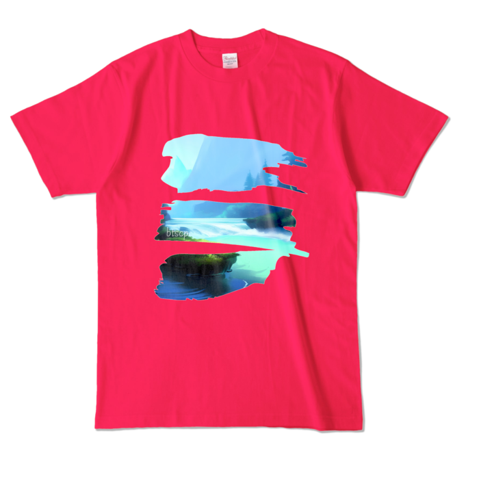 カラーTシャツ - L - ホットピンク (濃色)