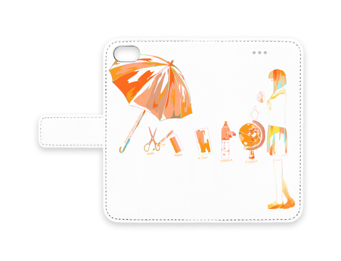 手帳型iPhoneケース - iPhone 8 / 7 - ストラップ穴 なし