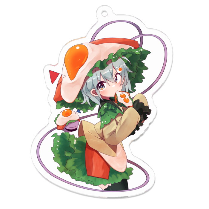 アクリルキーホルダー - 70 x 70 (mm)