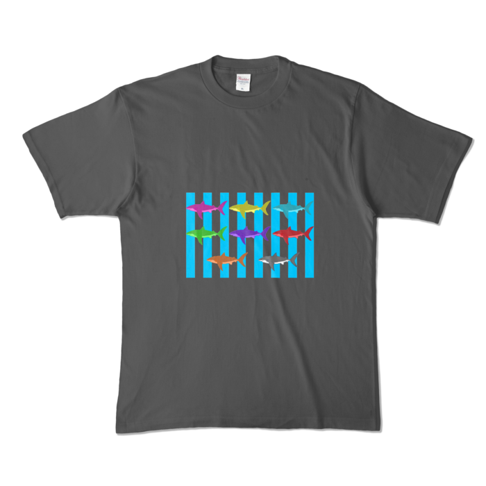 (ブルー) - XL - チャコール (濃色)(7)