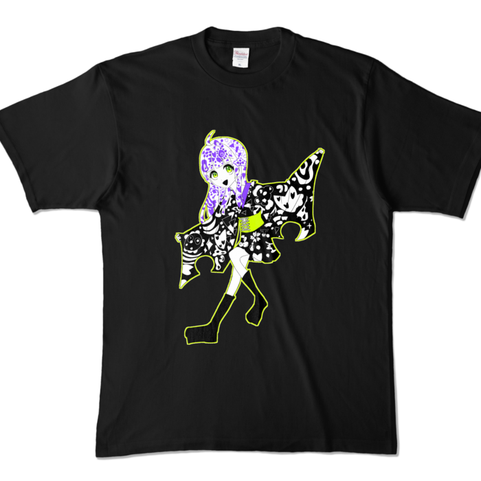 カラーTシャツ - XL - ブラック (濃色)