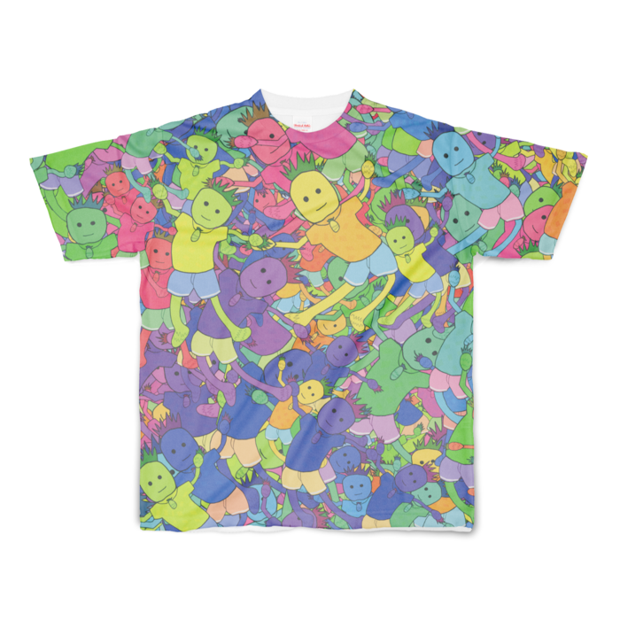 フルグラフィックTシャツ - S - 両面印刷