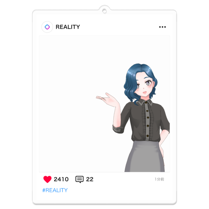 アクリルキーホルダー - 100 x 100 (mm)