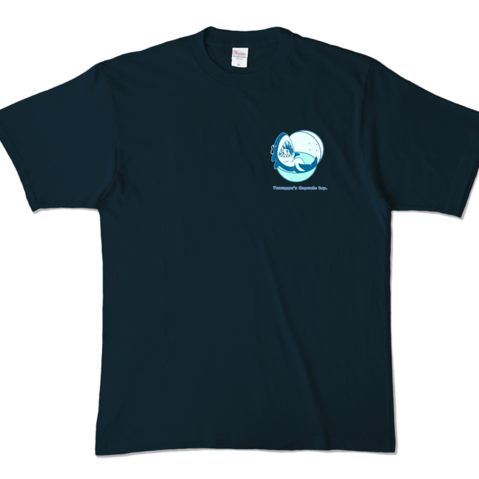 カラーTシャツ - XL - ネイビー (濃色)