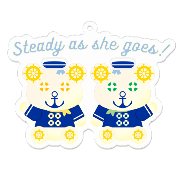 アクリルキーホルダー - 70 x 70 (mm)