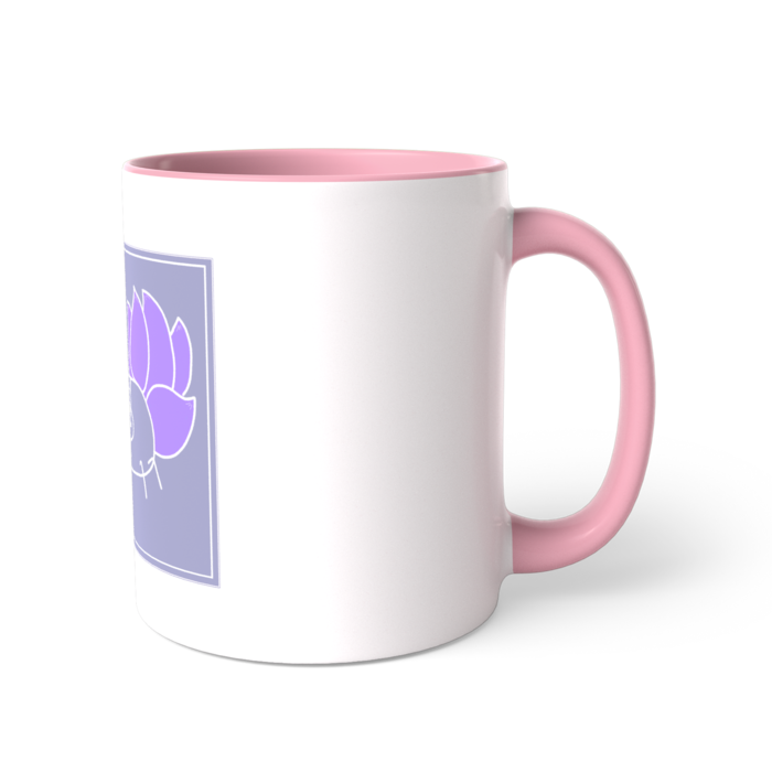 ツートンカラーマグカップ - 直径 8.2cm / 高さ 9.5cm