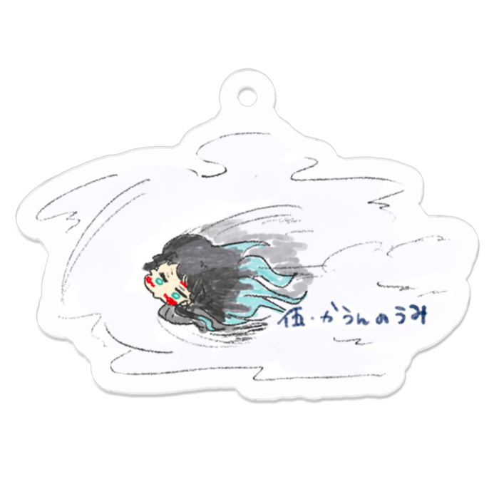 アクリルキーホルダー - 50 x 50 (mm)