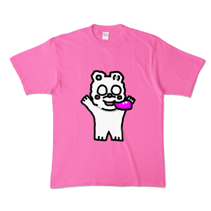 カラーTシャツ - XL - ピンク (濃色)