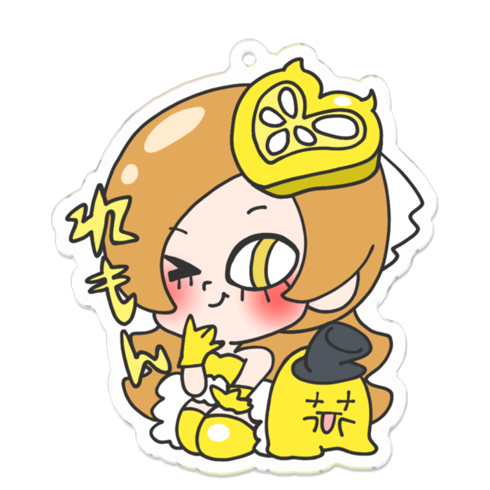アクリルキーホルダー - 70 x 70 (mm)
