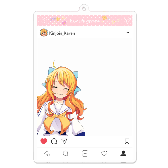 SNS風アクリルキーホルダー♡通常衣装ver