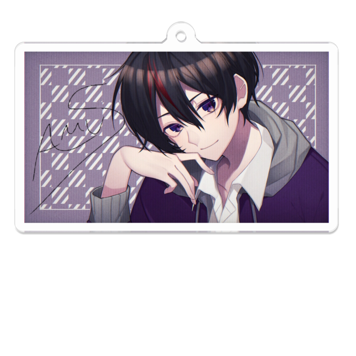 アクリルキーホルダー - 70 x 70 (mm)