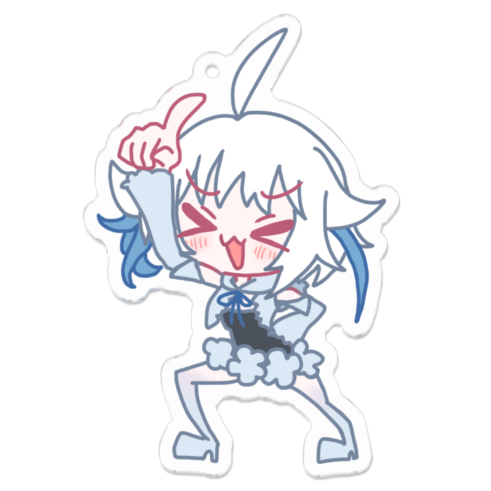 アクリルキーホルダー - 70 x 70 (mm)