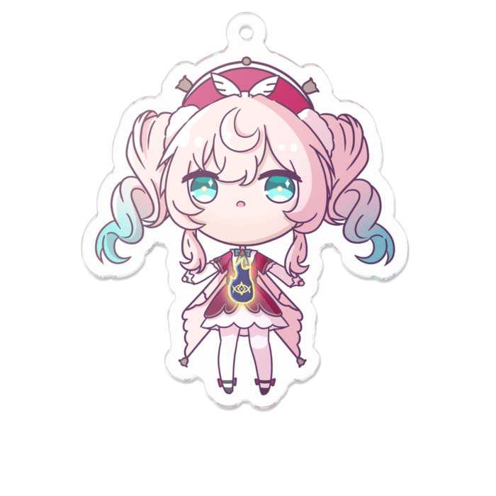 アクリルキーホルダー - 70 x 70 (mm)