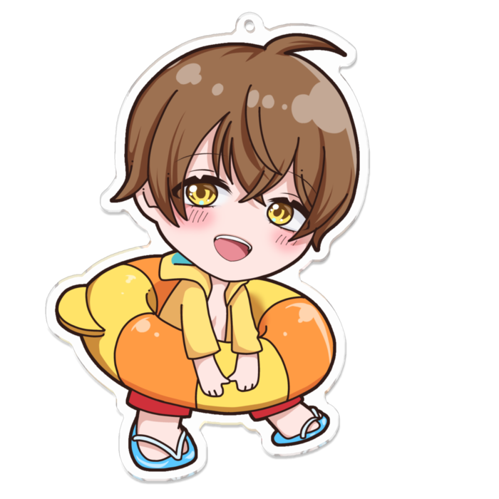 アクリルキーホルダー - 100 x 100 (mm)