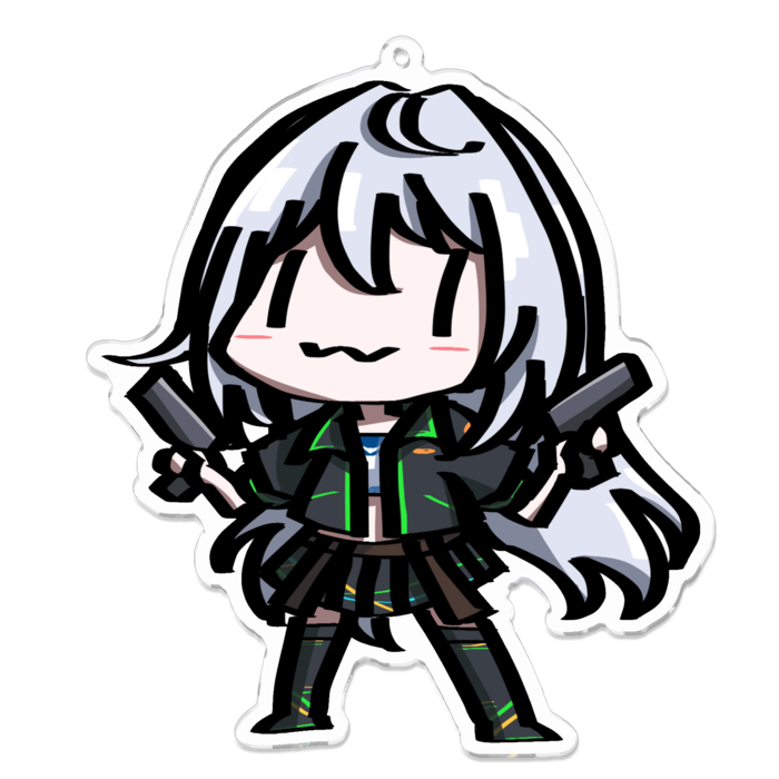 アクリルキーホルダー - 100 x 100 (mm)