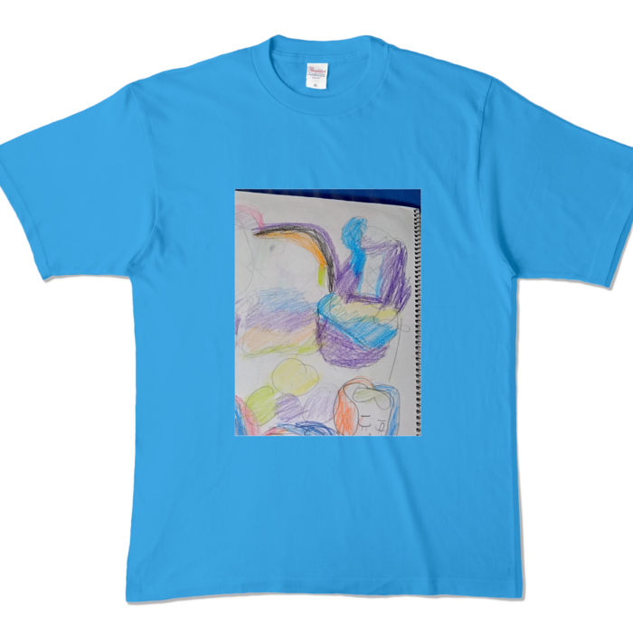 カラーTシャツ - XL - ターコイズ (濃色)
