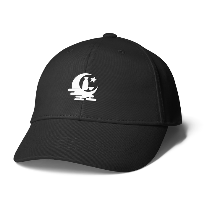 キャップ - ブラック