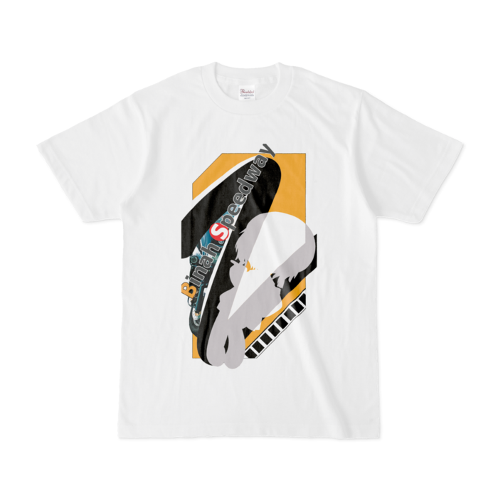 シルエットTシャツ - S - 白