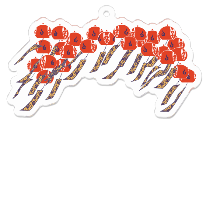 アクリルキーホルダー - 70 x 70 (mm)