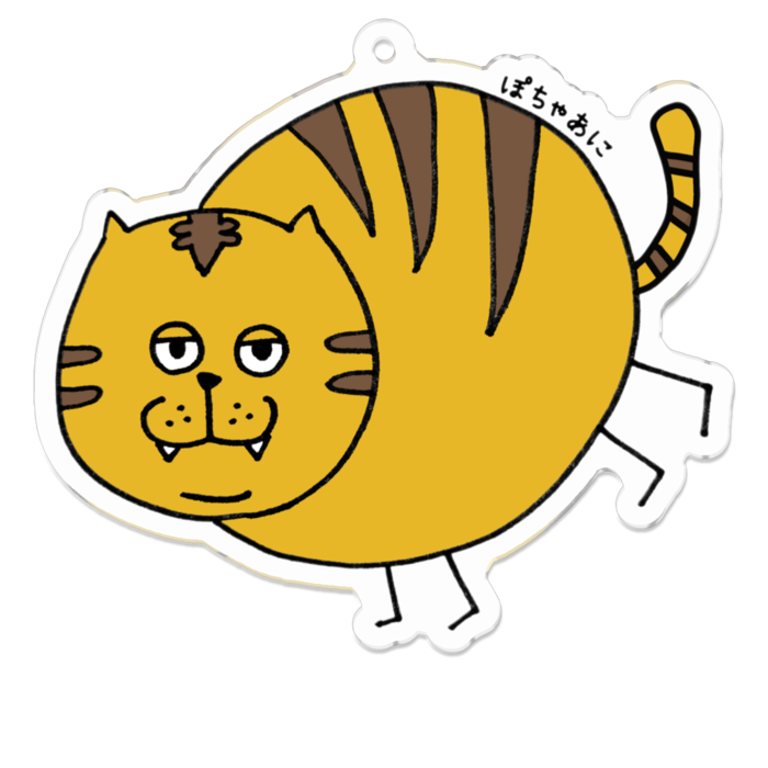 アクリルキーホルダー - 70 x 70 (mm)