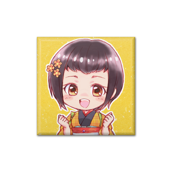 缶バッジ - 四角形40mm