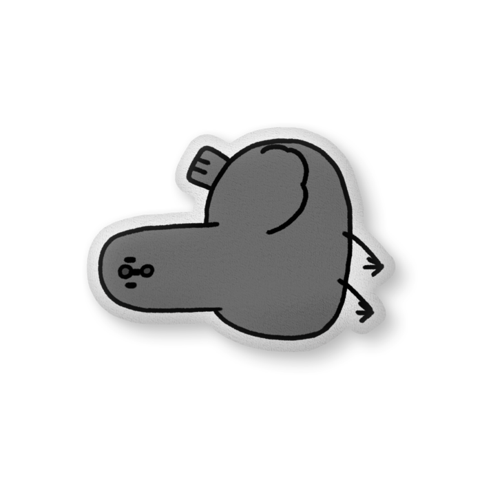 ふかふかクッション - 大（H61×W86cm） - 両面