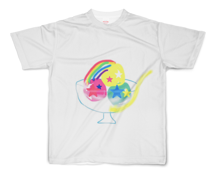 フルグラフィックTシャツ - S - 正面印刷のみ