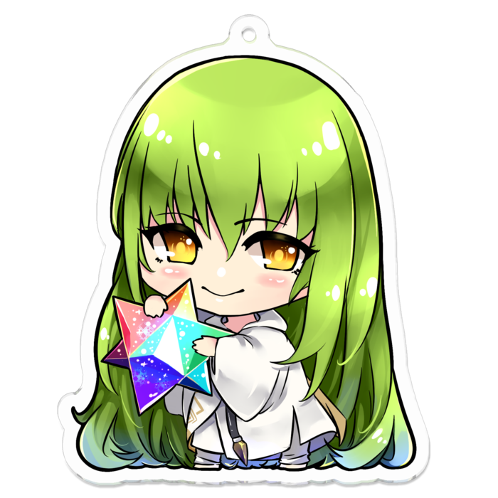 アクリルキーホルダー - 70 x 70 (mm)