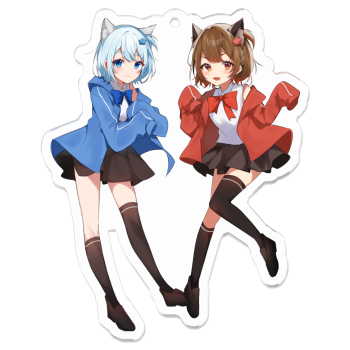 アクリルキーホルダー - 70 x 70 (mm)