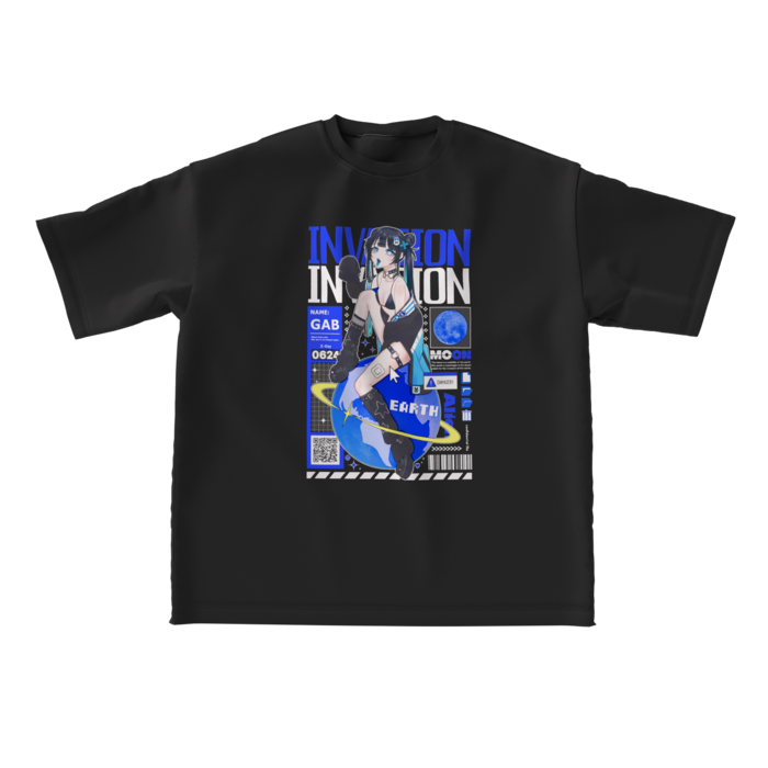 ビッグシルエットTシャツ - L - 正面