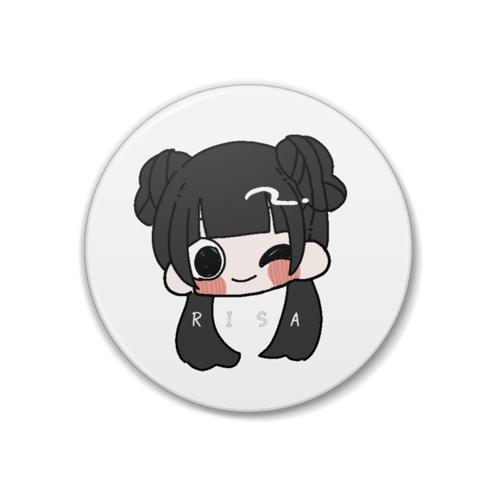 缶バッジ - りさちー