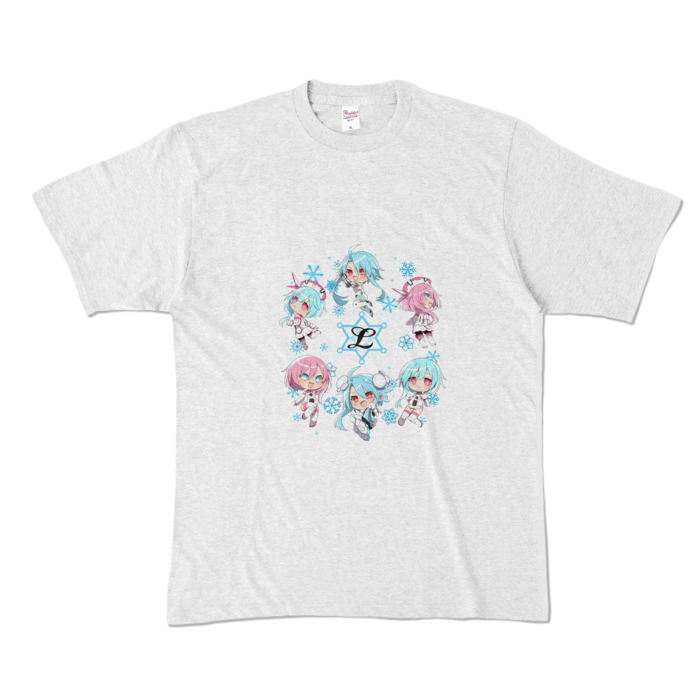 カラーTシャツ - XL - 女神（淡色）(1)