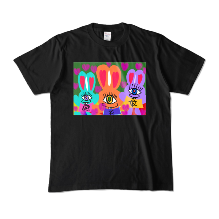 カラーTシャツ - M - ブラック (濃色)