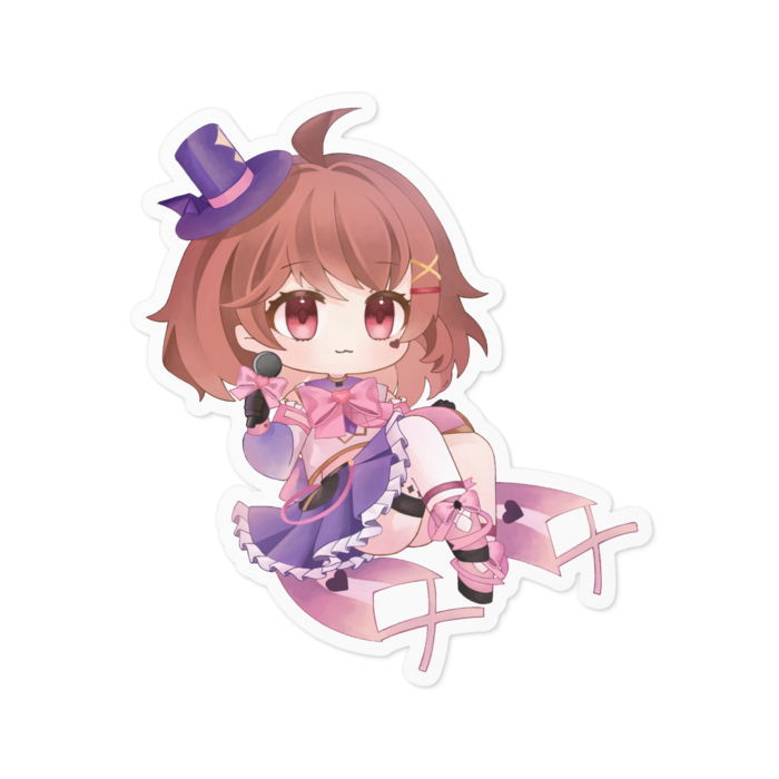 ホワイトステッカー - 100 x 100 (mm)