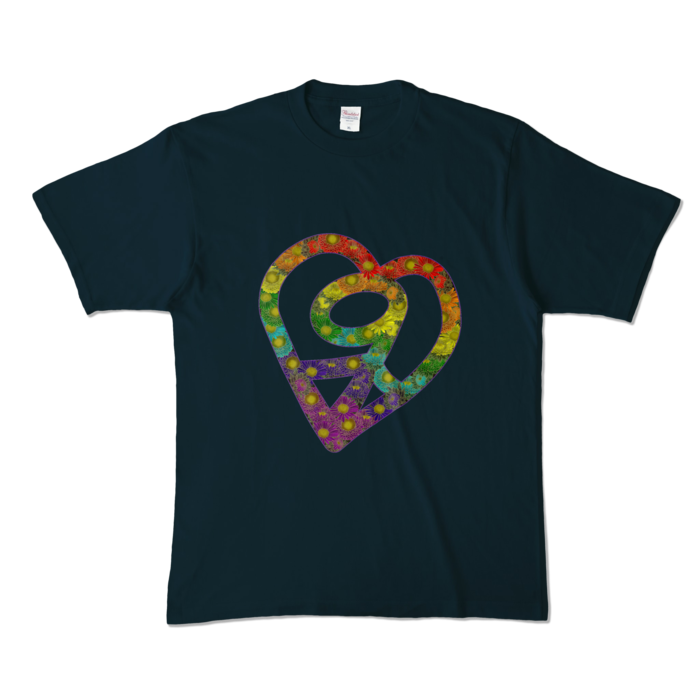 カラーTシャツ - XL - ネイビー (濃色)