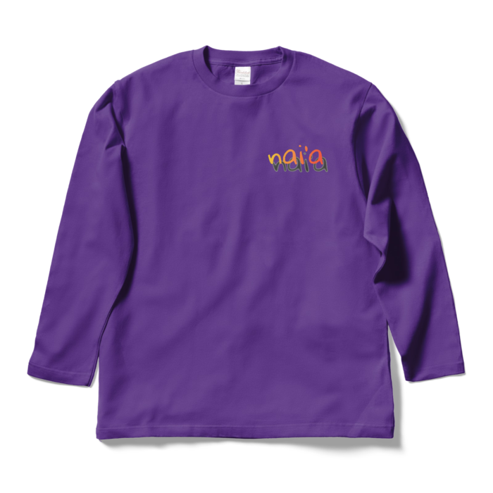 ロングスリーブTシャツ - L - パープル