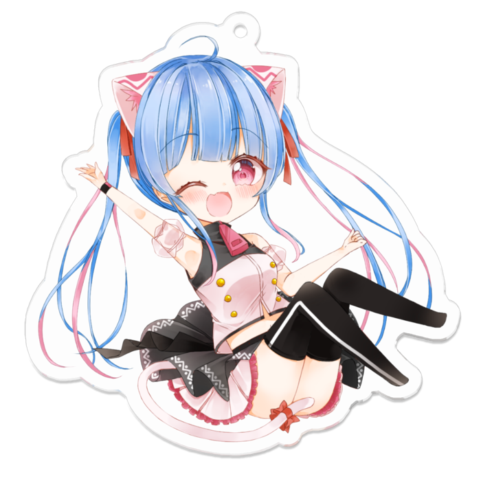 アクリルキーホルダー - 70 x 70 (mm)