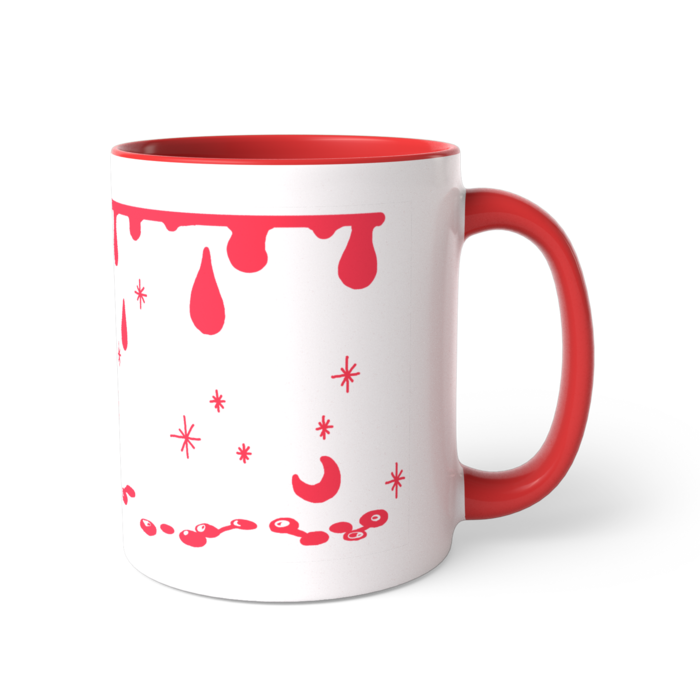 ツートンカラーマグカップ - 直径 8.2cm / 高さ 9.5cm